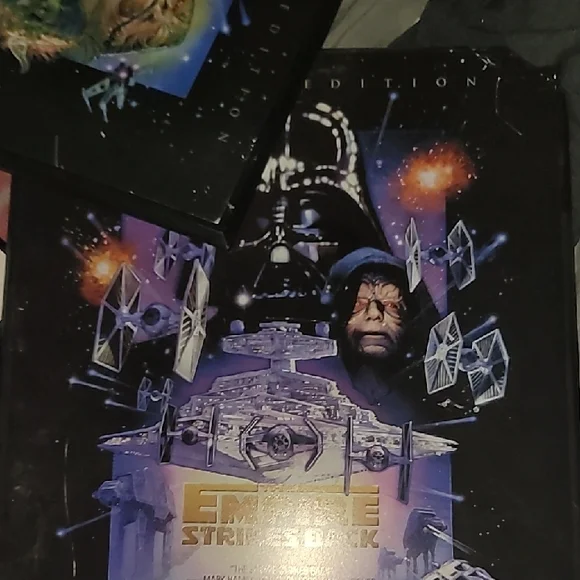 Star Wars Wall Art Set - Black, Blue, White